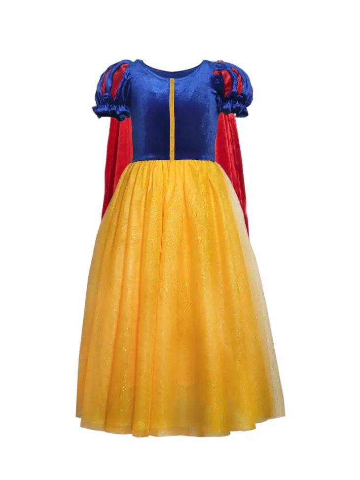 white christmas dresses Rust Orange Cotton Princess Dress – Palla Jaipur main image 1