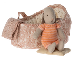 Bunny in Carry Cot, Micro - Peach
