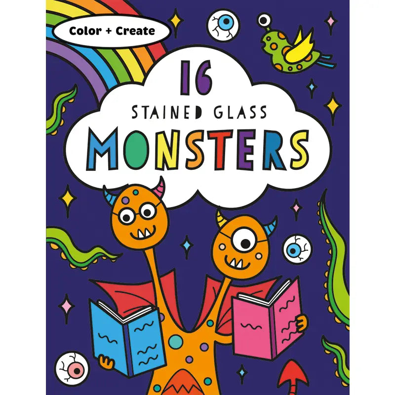 Stained Glass Coloring : Monsters