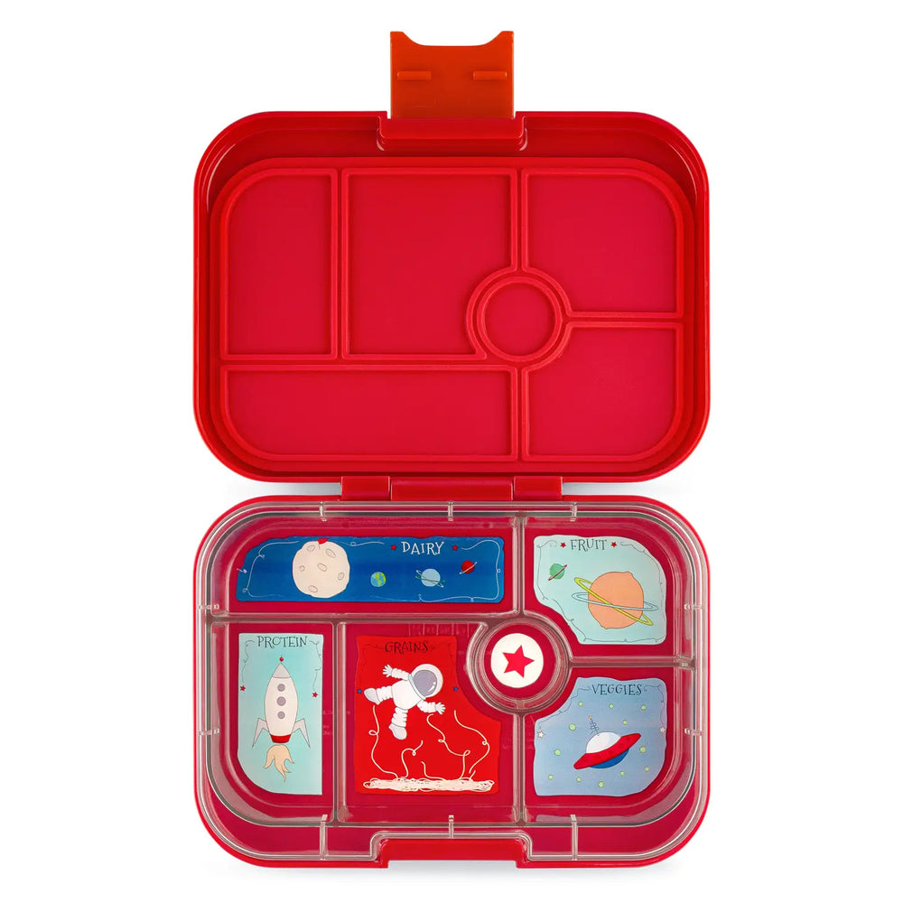 Yumbox Original - Roar Red with Rocket Tray