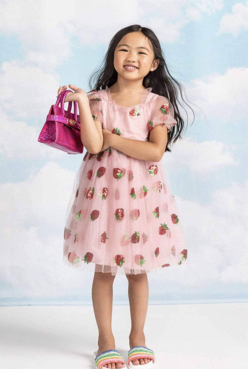 strawberry glitter dress Strawberry Dress