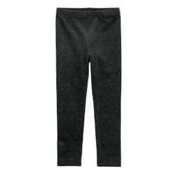 Velour Leggings - Jet Black