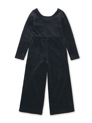 Just for Kicks Velour Jumpsuit