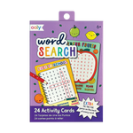 Word Search Activity Cards