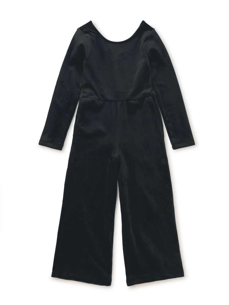 Just for Kicks Velour Jumpsuit