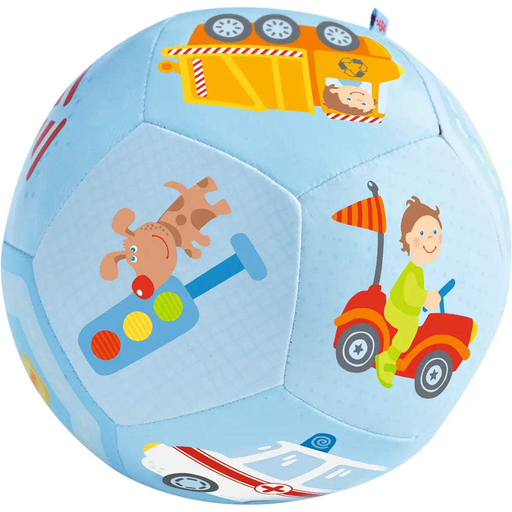 
            
                Load image into Gallery viewer, Baby Ball World of Vehicles 5 1/2&amp;quot;
            
        