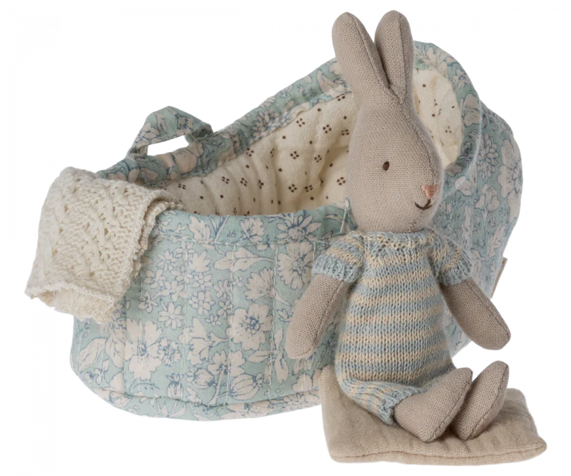 Rabbit in Carry Cot, Micro - Mint