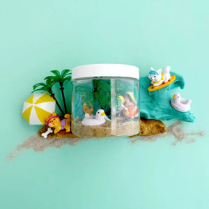 Puppy Beach Party Dough to Go Kiddough Play Kit