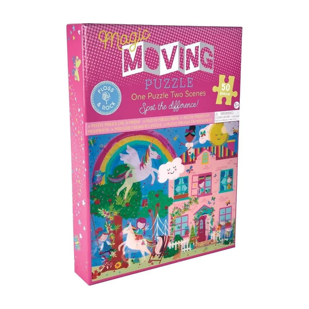
            
                Load image into Gallery viewer, Rainbow Fairy 50pc Magic Moving Puzzle
            
        