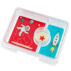 
            
                Load image into Gallery viewer, Snack Size Bento Lunch Box - True Blue in Rocket
            
        