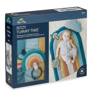 Bitzy Bespoke Ritzy Tummy Time™ Rainbow Play Mat