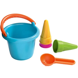 Sand Toys Set Infant Bucket and Ice Cream Cones