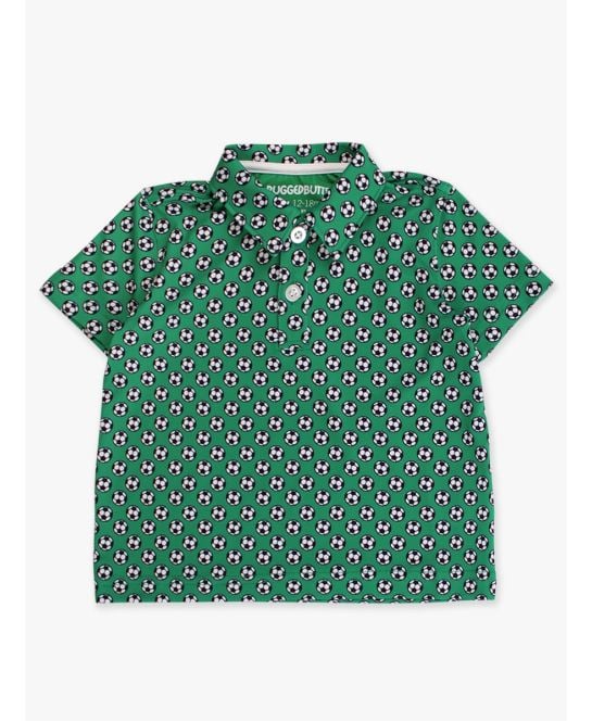 Soccer Mania Knit Short Sleeve Performance Polo