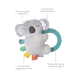 
            
                Load image into Gallery viewer, Ritzy Rattle Pal™ Plush Rattle Pal with Teether: Koala
            
        