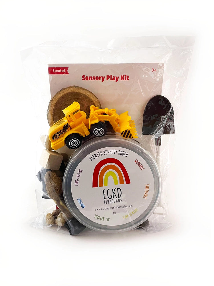 Construction (Cookies 'n Cream) Sensory Play Dough Kit