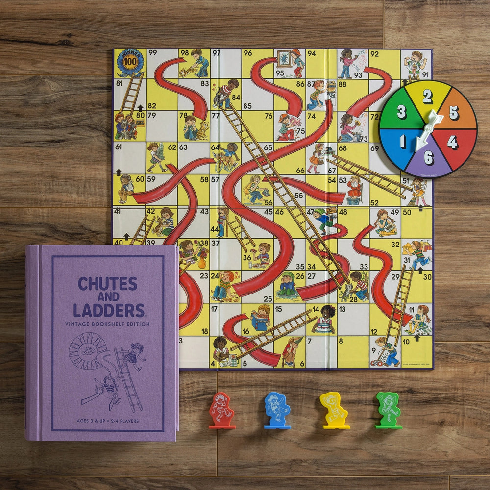 
            
                Load image into Gallery viewer, Chutes and Ladders Vintage Bookshelf Edition
            
        