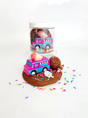 Ice Cream Truck Mini Dough to Go Kiddough Play Kit