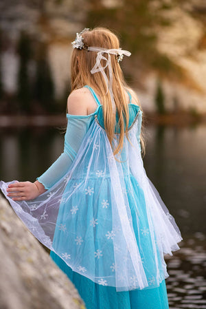 
            
                Load image into Gallery viewer, The Snowflake Queen Costume Dress: XS (2-3years)
            
        