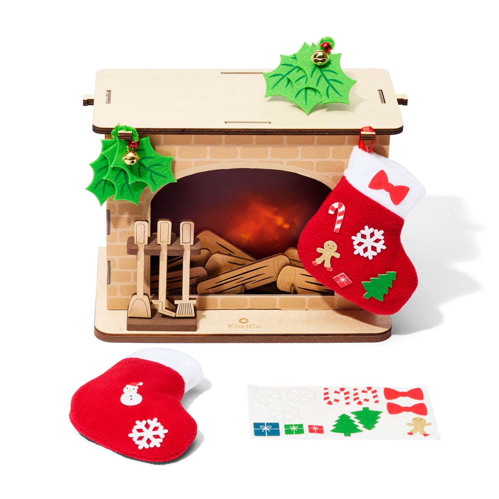 Cozy Glowing Fireplace Science Kit