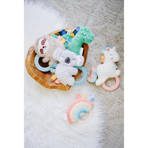
            
                Load image into Gallery viewer, Ritzy Rattle Pal™ Plush Rattle Pal with Teether: Unicorn
            
        