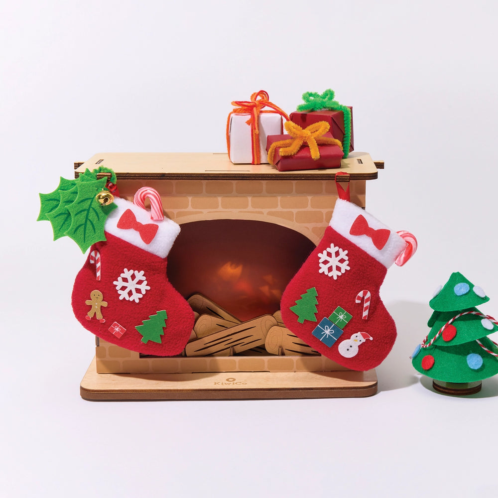 Cozy Glowing Fireplace Science Kit