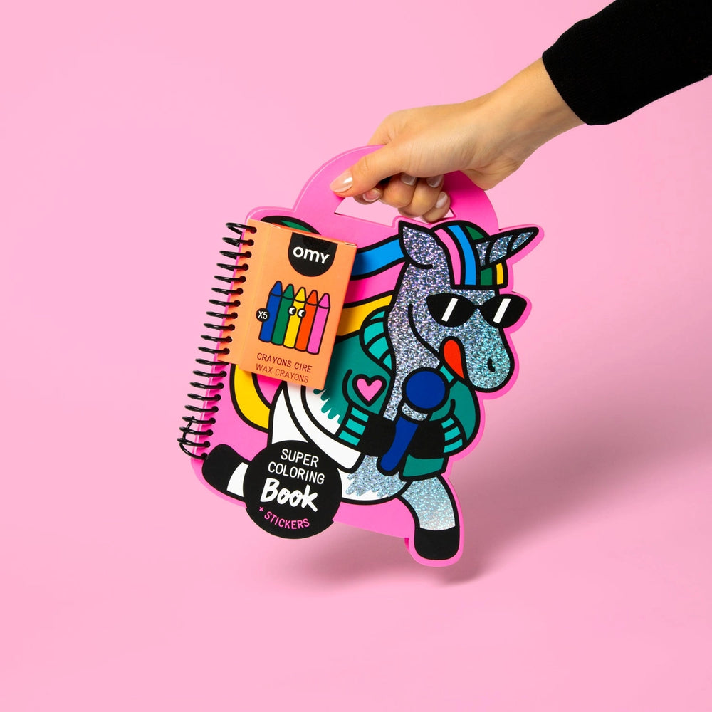 Unicorn Super Coloring & Sticker Book (Copy)