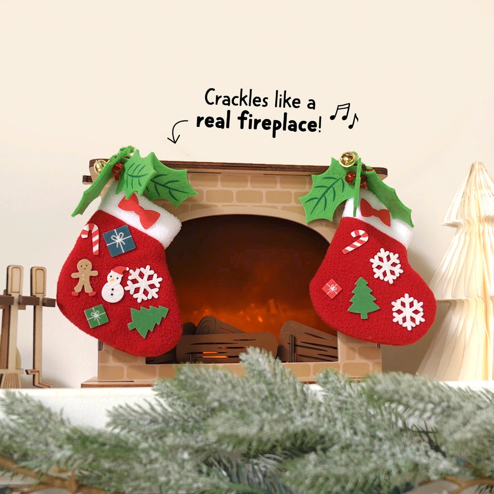 Cozy Glowing Fireplace Science Kit