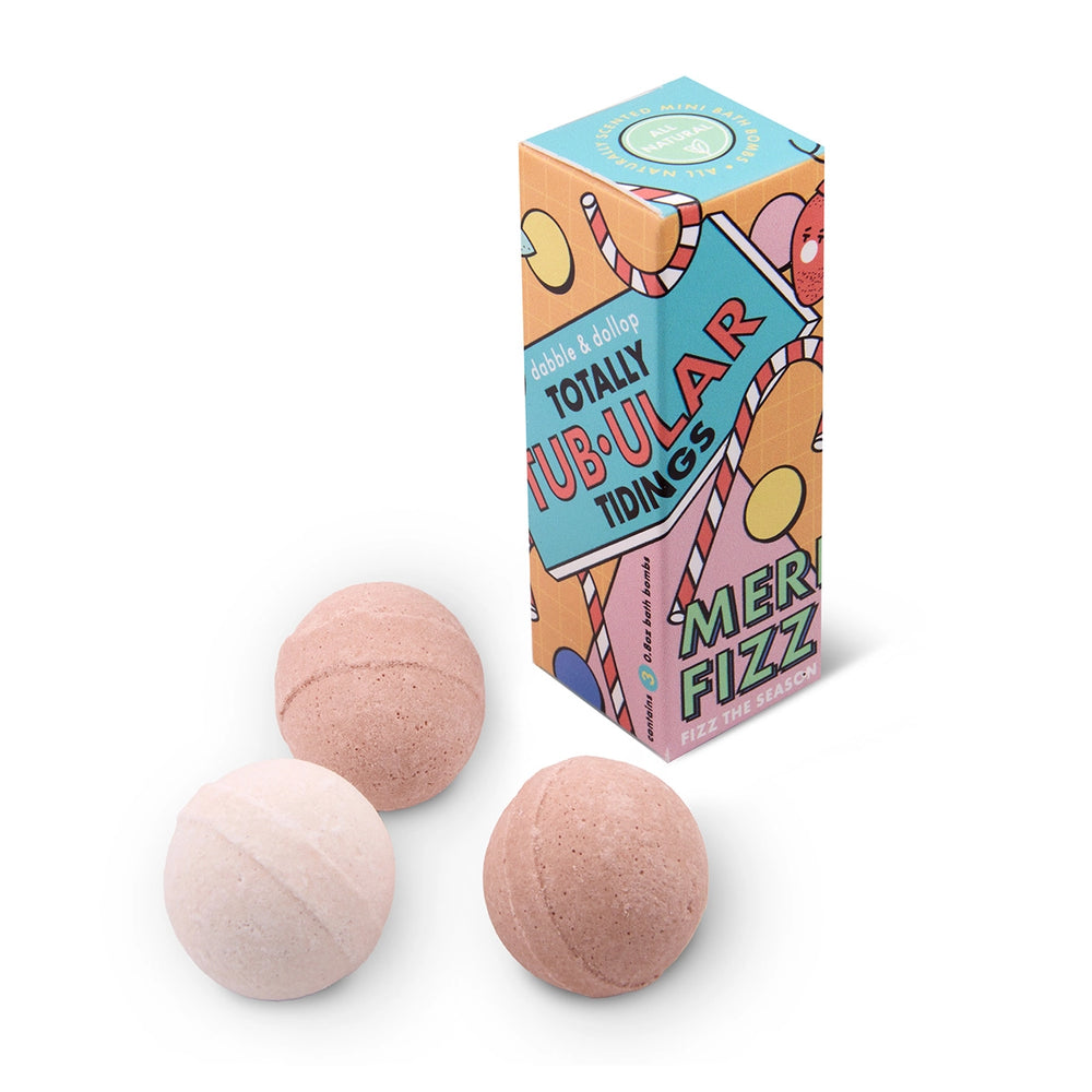 Totally Tub-Ular Bath Bomb Stocking Stuffer