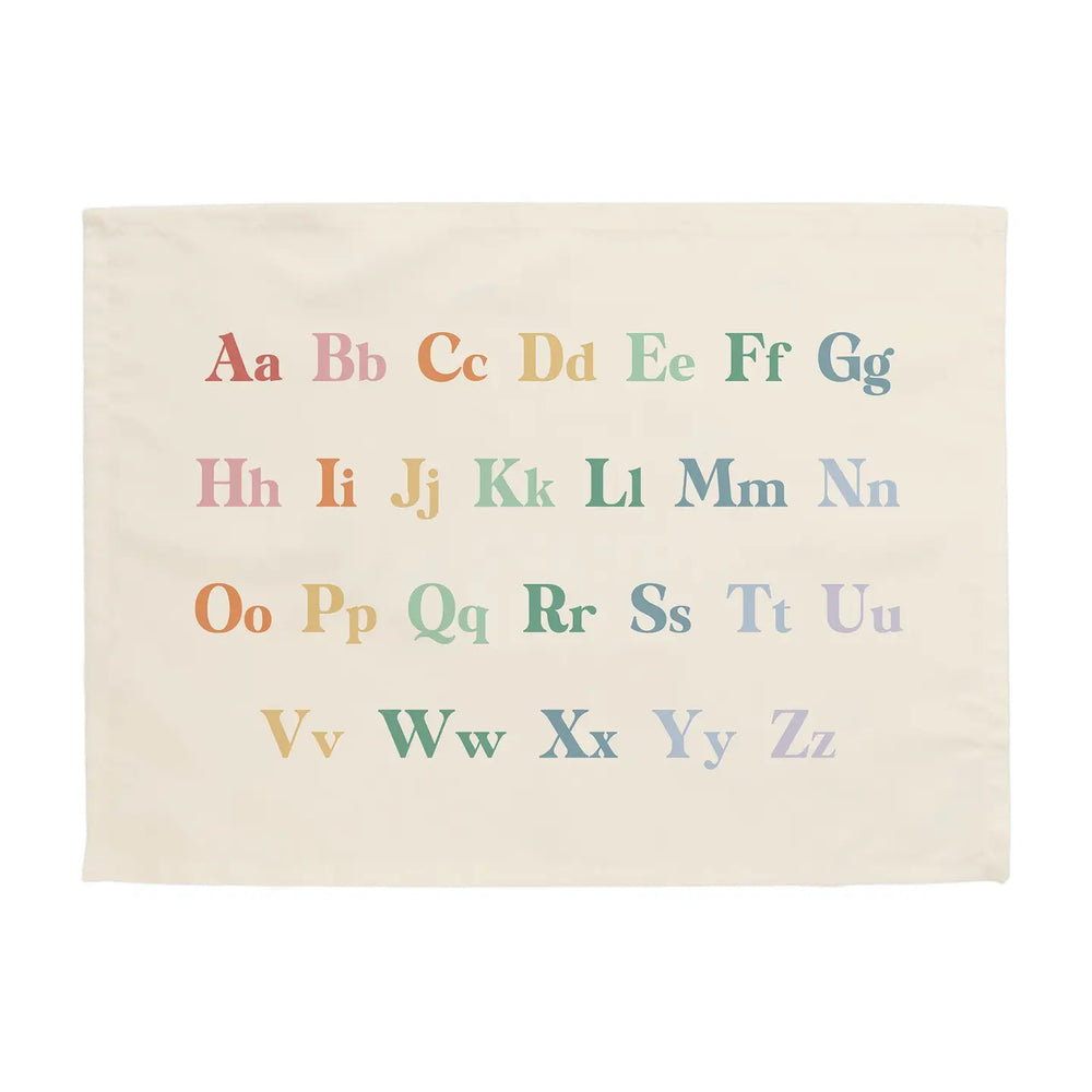 Rainbow Alphabet Banner