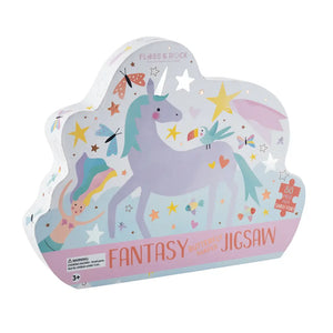 
            
                Load image into Gallery viewer, Fantasy 80pc &amp;quot;Butterfly&amp;quot; Shaped Jigsaw Box
            
        