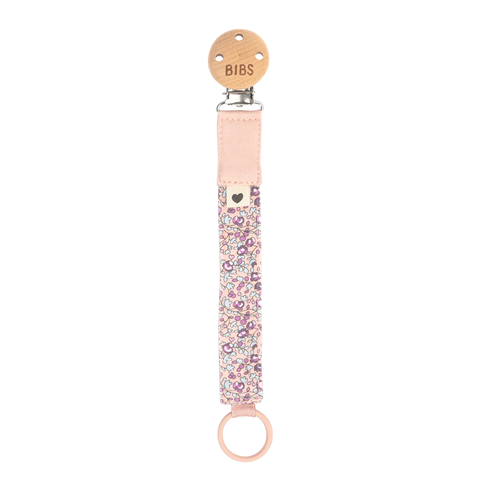 
            
                Load image into Gallery viewer, BIBS x LIBERTY Pacifier Clip - Eloise Blush
            
        