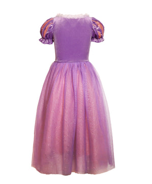 The Tower Princess Purple Costume Dress