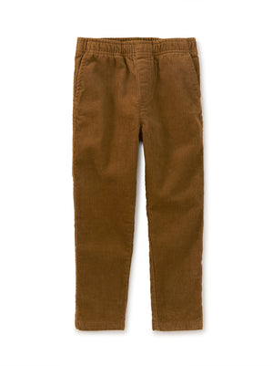 Dark brown handsome corduroy pants