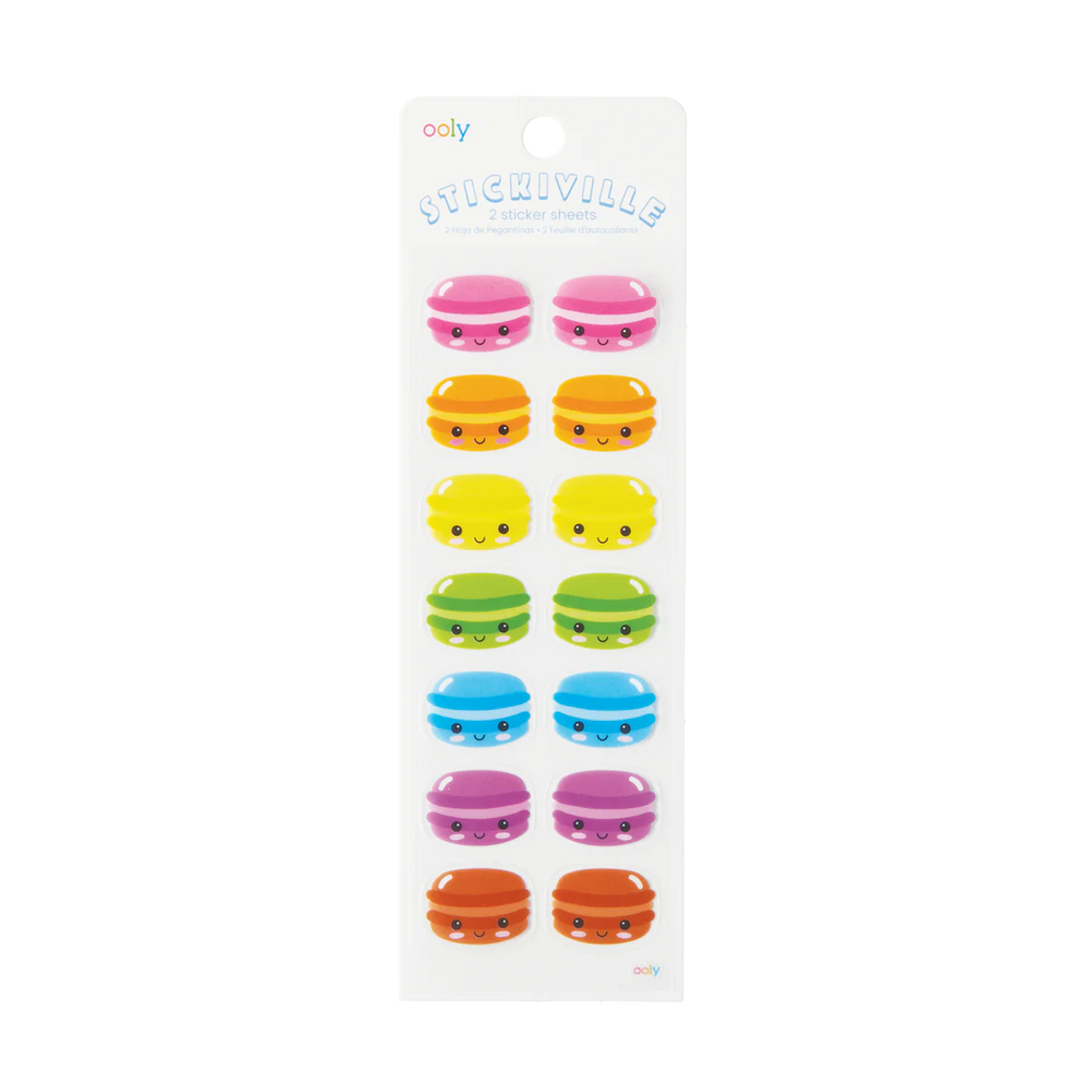 Stickivile Happy Macarons Stickers