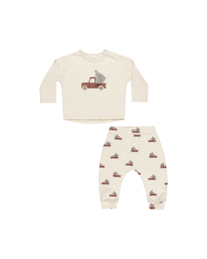 Long Sleeve Tee + Pant Set - Trucks