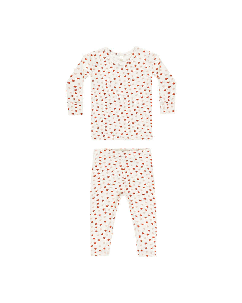 Bamboo Pajama Set - Valentines