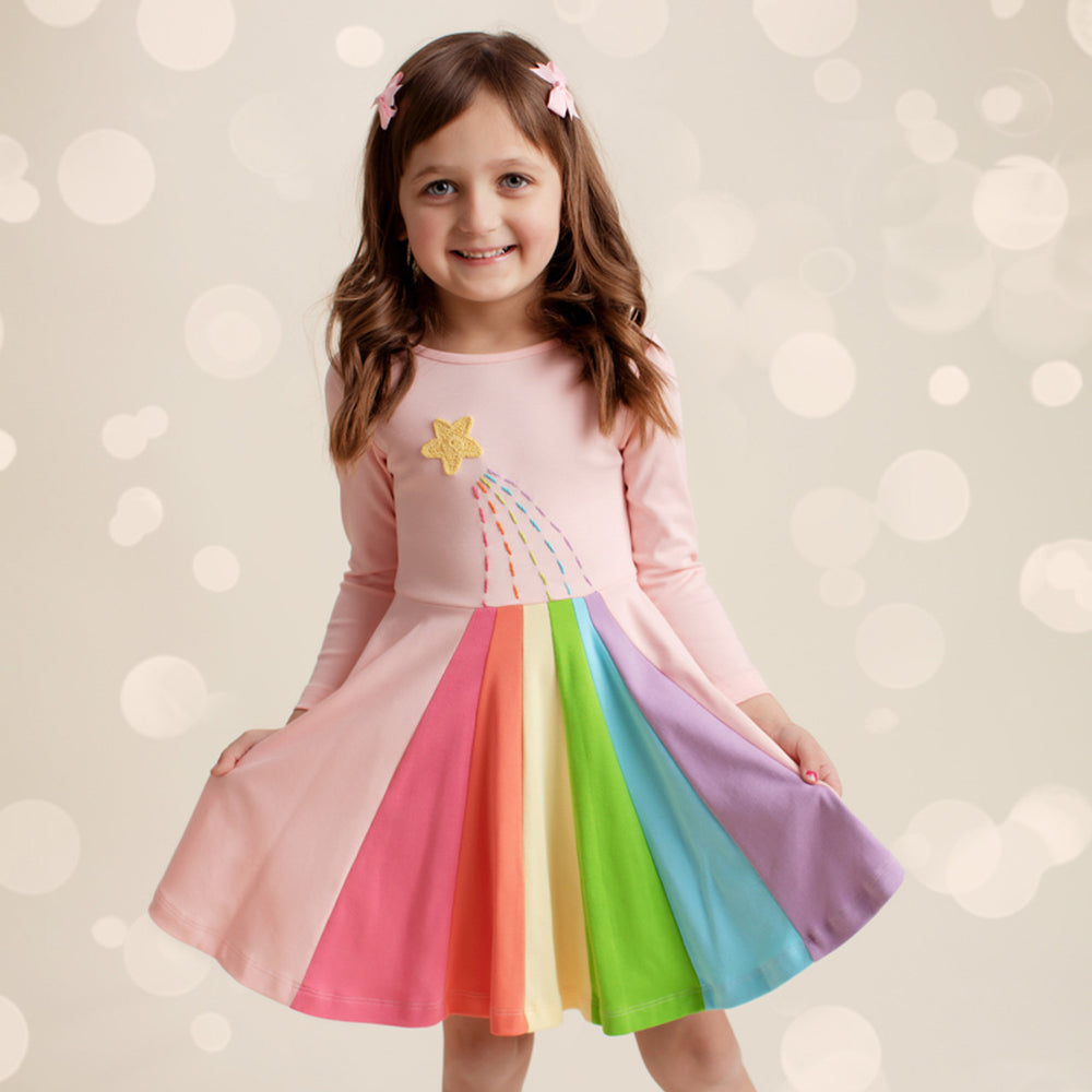 
            
                Load image into Gallery viewer, Rainbow Starlight Dress
            
        
