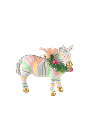 
            
                Load image into Gallery viewer, Pastel Zebra Ornament
            
        