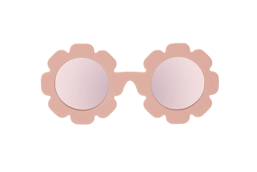 Pink Polarized Flower Sunglasses