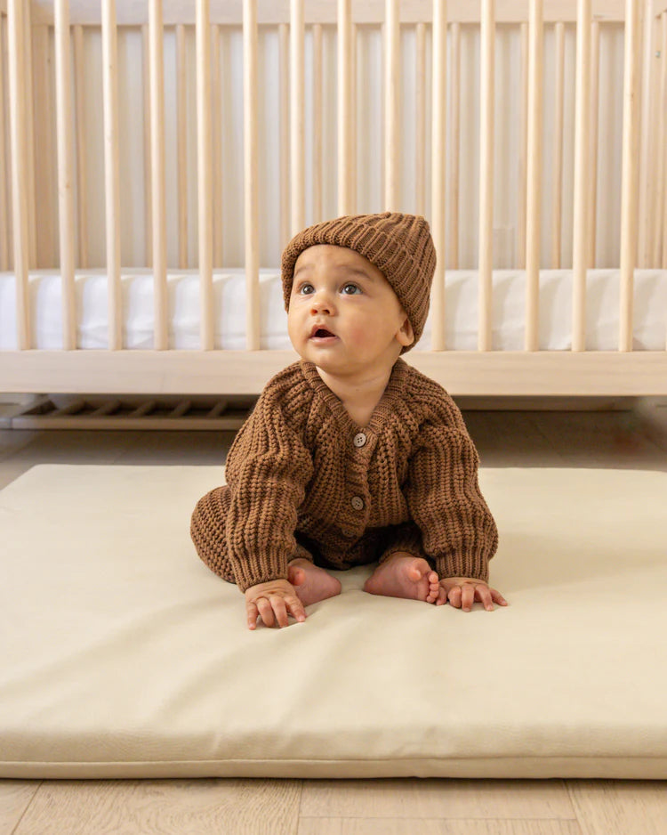 
            
                Load image into Gallery viewer, Chunky Knit Jumpsuit - Cinnamon
            
        