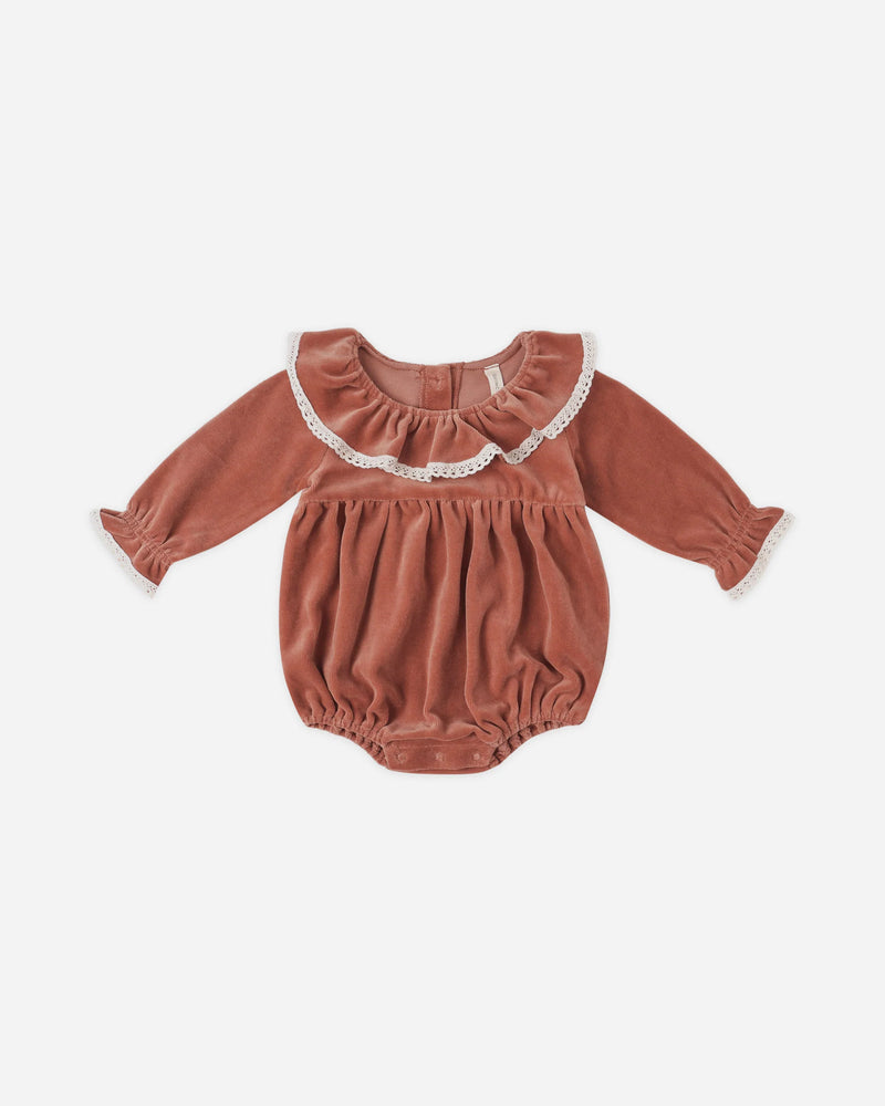 Wendy Romper - Cranberry
