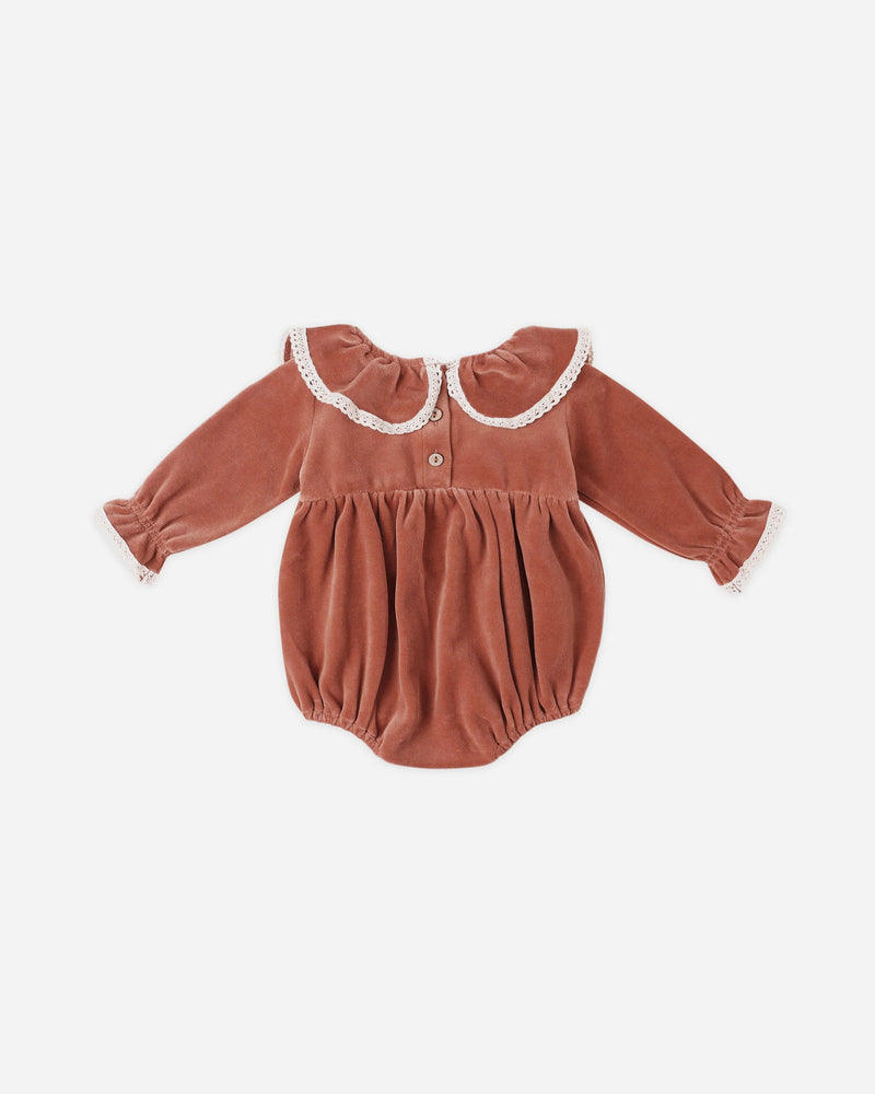 Wendy Romper - Cranberry