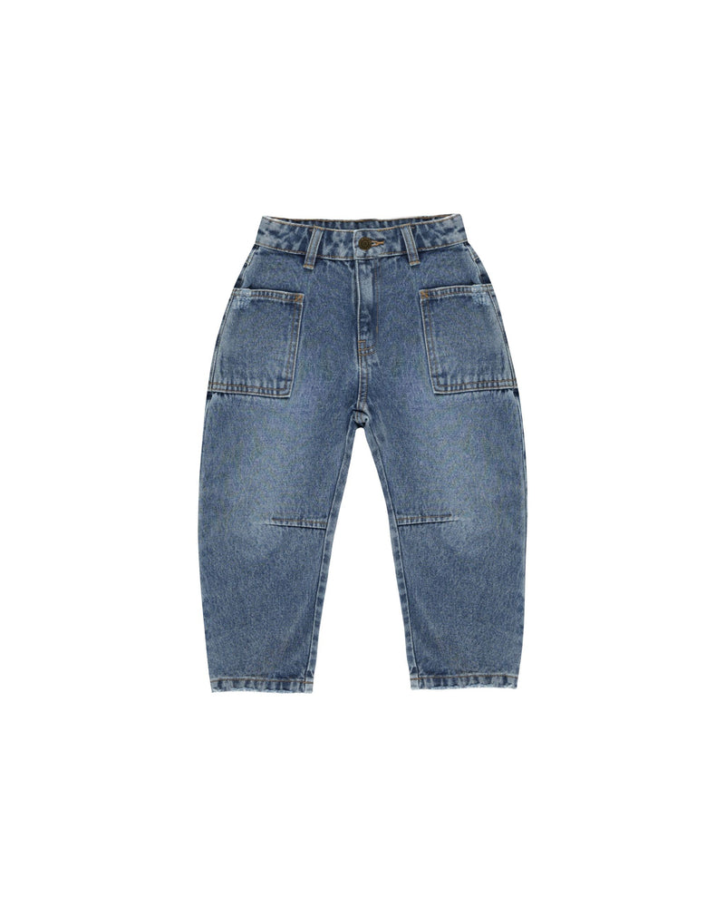 Barrel Pant - Indigo