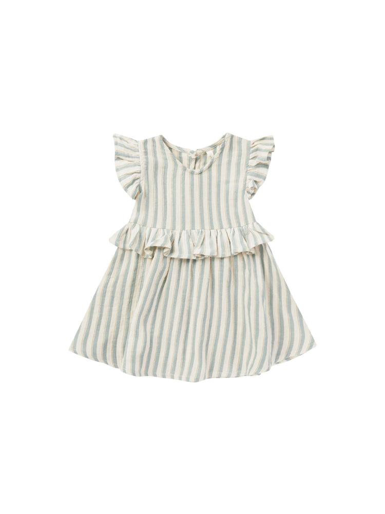 Brielle Dress - Ocean Stripe