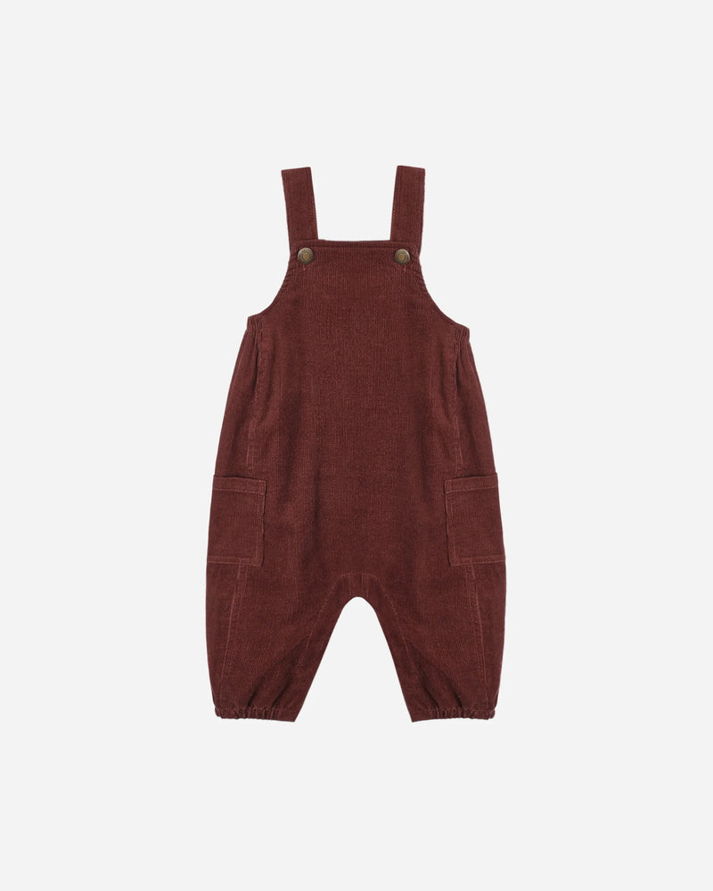 Cargo Overalls - Burgundy