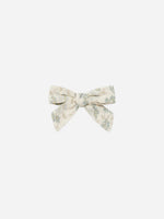 Girl Bow - Blue Floral