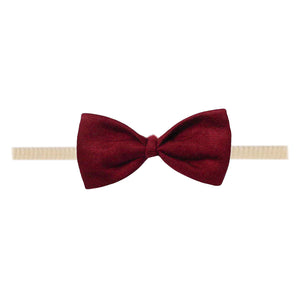 
            
                Load image into Gallery viewer, Ruby Bowtie Nylon Bow
            
        