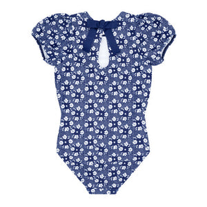 Girls Ditch Plains Daisy Puff Sleeve One Piece