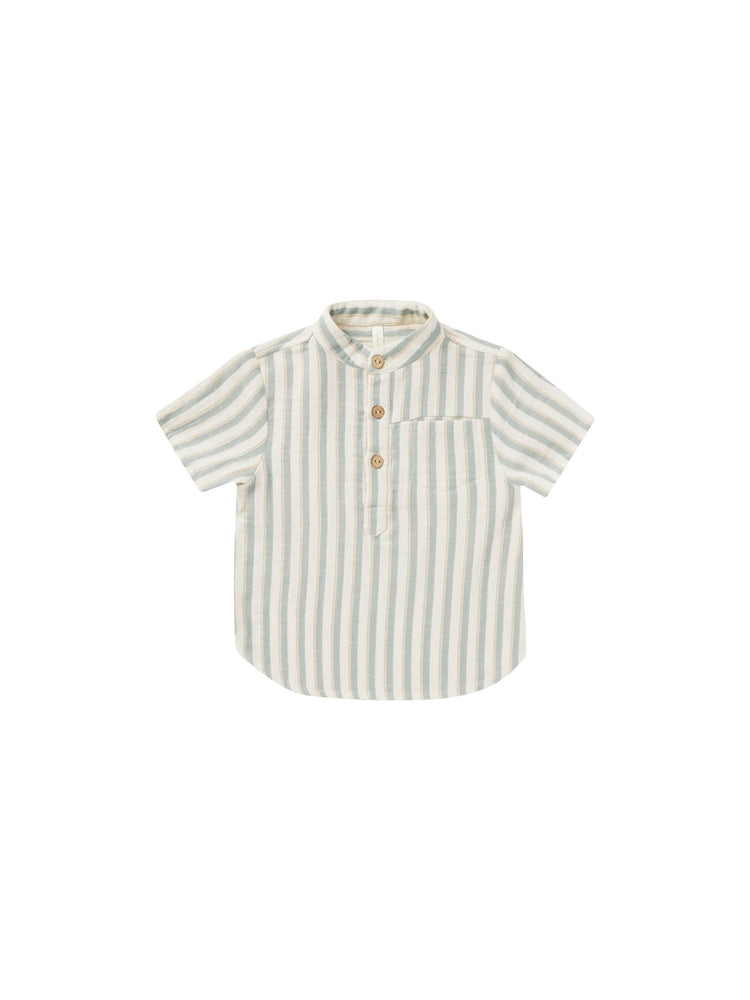 Mason Shirt - Ocean Stripe