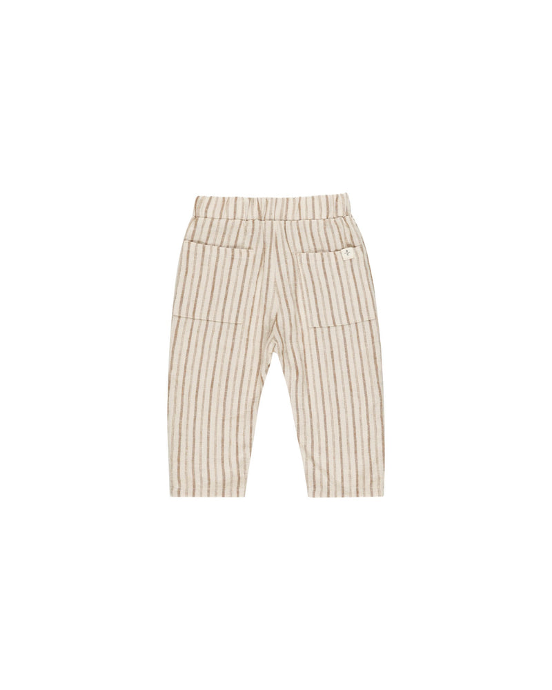 Otis Pant - Saddle Pinstripe